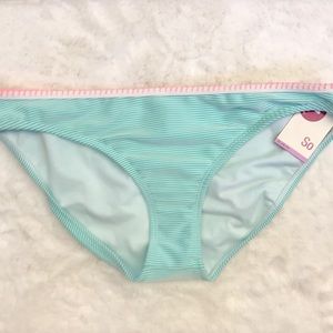 So Brand Pop Stitch Hipster Bottoms in Mint Stripe